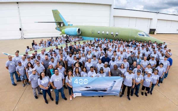 Milestone 400th Cessna Citation Latitude production rollout 