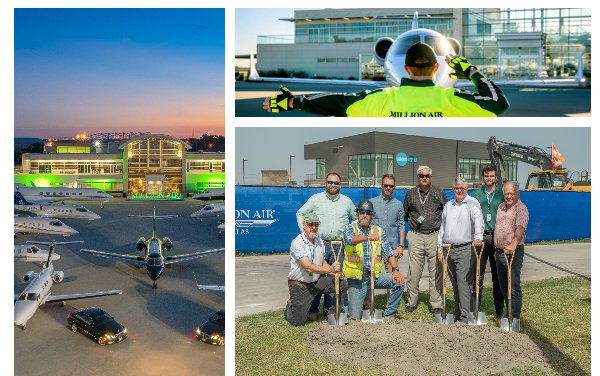 Million Air Dallas breaks ground on new international ramp