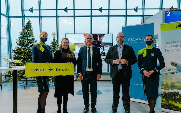 New airBaltic base in Tampere with six direct flights