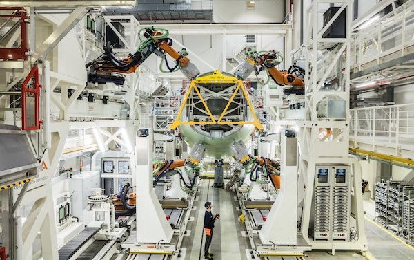 New Airbus A320 structure assembly line in Hamburg inaugurated