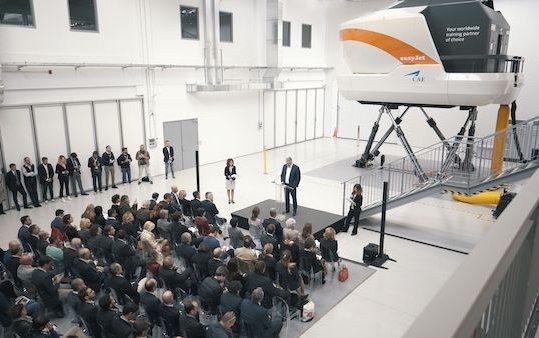 New CAE and easyJet training centre inaugurated in Milan