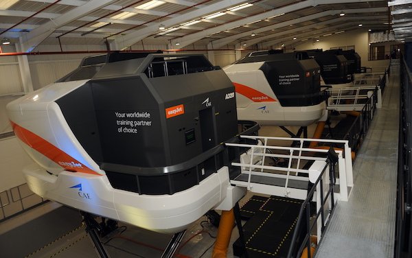 New CAE commercial aviation training centres in London Gatwick and Manchester