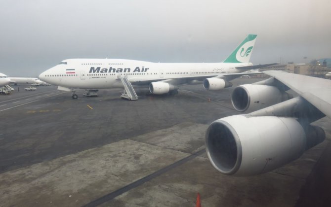 New International Routes in Mahan Air Route Network
