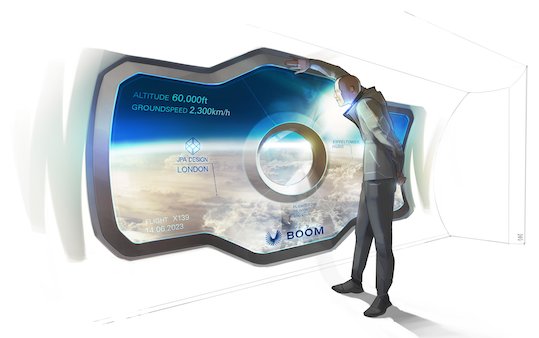 New partnership to Develop Interior for Overture, Mach-2.2 Airliner