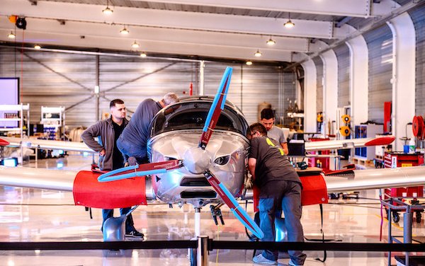 New Sonaca Aircraft new assembly site unveiled