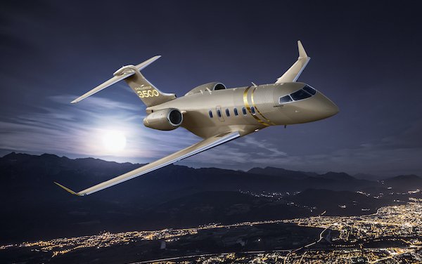 Newest member of the renowned aircraft family - Bombardier  Challenger 3500 