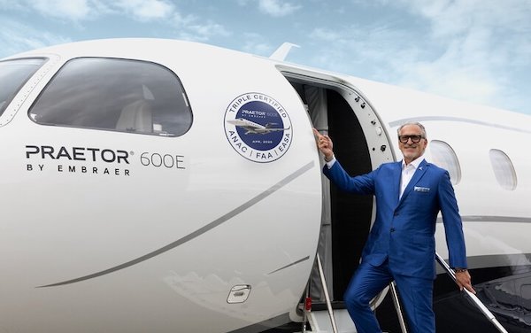 Next‑generation Praetor 600E earns triple certification from ANAC, FAA, and EASA
