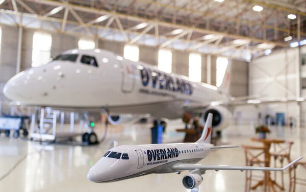 Nigeria Overland Airways receives its first E175