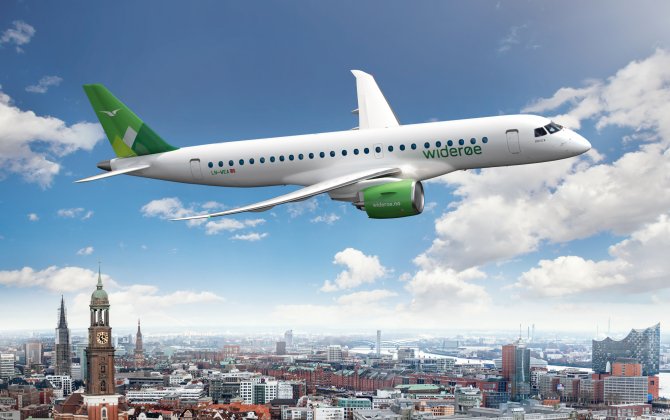 Norway&rsquo;s Wider&oslash;e completes first revenue flight of an Embraer E190-E2