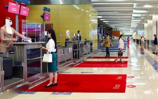 One of the first to trial IATA Travel Pass - Emirates