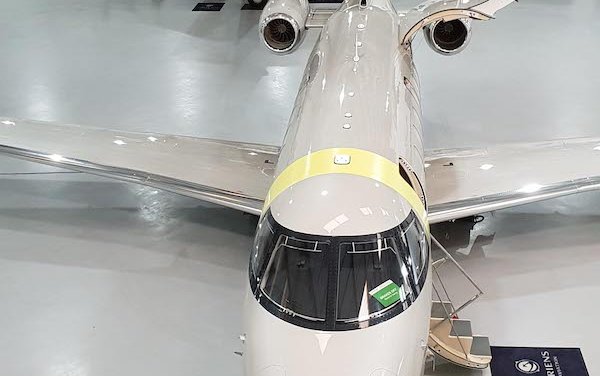 Oriens Aviation and London Biggin Hill Airport welcome Jetfly&rsquo;s  new Pilatus PC-24 