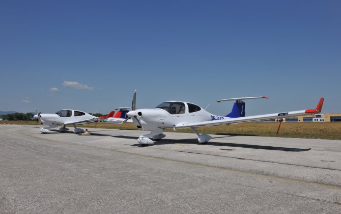 Patria Flight School receives new Diamond training aircraft
