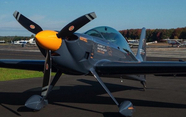 Paving the way for potential STC - Sean Tucker GB1 GameBird field approved for Hartzell Talon Prop