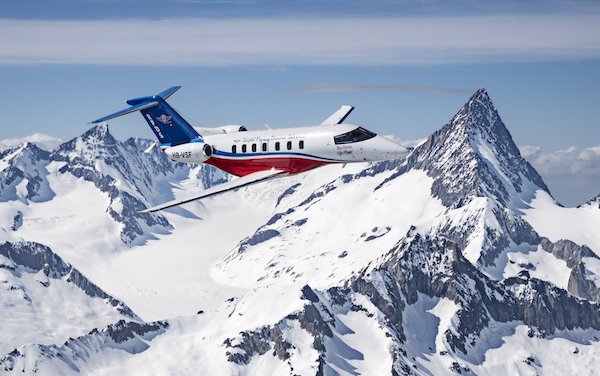 Pilatus Attends EBACE with Its PC-24 and Series Production is Underway
