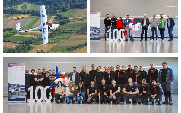 Pipistrel Velis Electro serial number 100 enters service