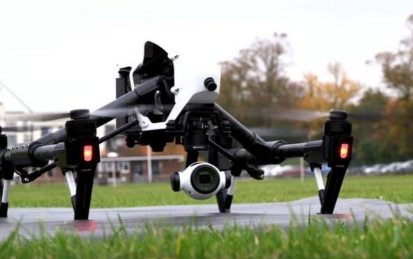 Police use drones at Birmingham City clash with Aston Villa