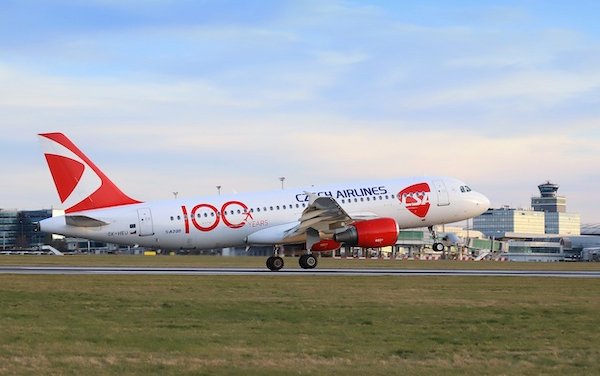Prague Airport celebrates the 100th anniversary of Czech Airlines   