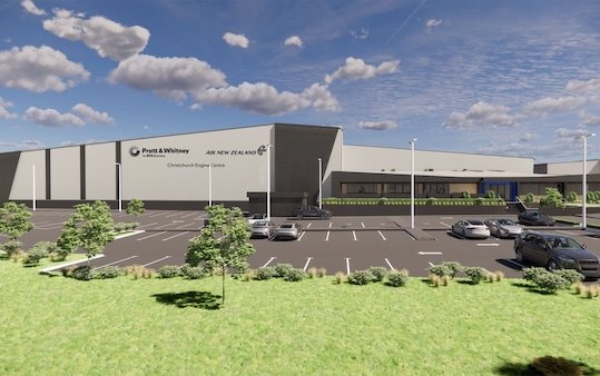 Pratt & Whitney and Air New Zealand announce US$150 million expansion at Christchurch Engine Centre