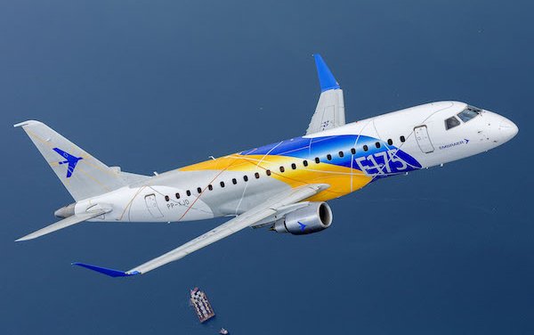 Preliminary forecast for 2019 and 2020 from Embraer