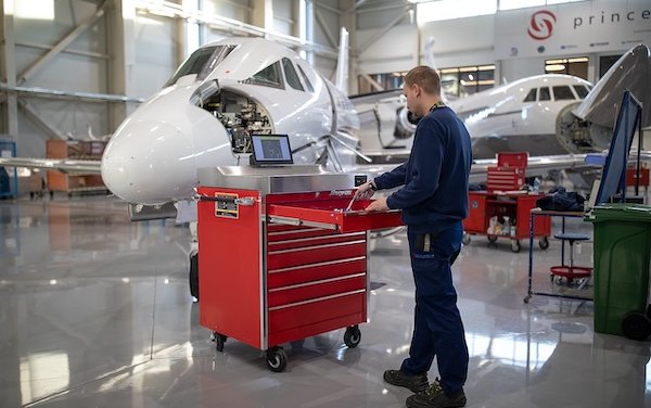 Prince Aviation bizjet MRO becomes first in Europe to implement snap-on's "Automated Tool Control Level 5" system