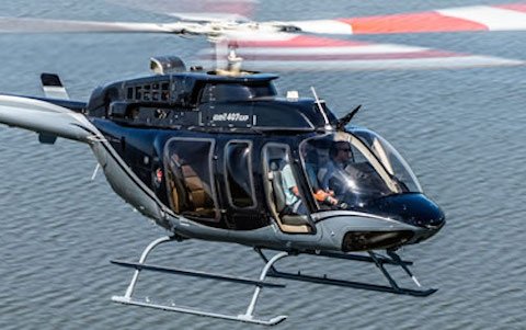 Pulselite Bird Strike Prevention System Becomes Standard Equipment on the Bell 407GXi
