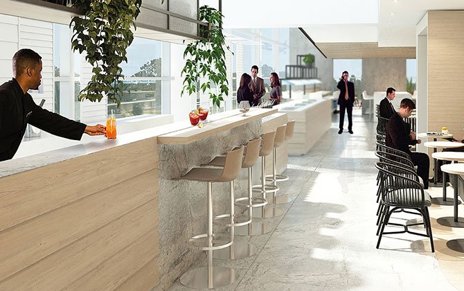 Qantas announces new premium international lounge for Brisbane
