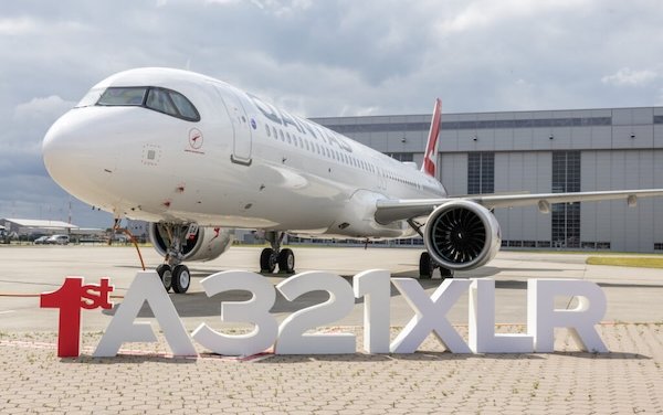  Qantas' first A321XLR en route to Australia  