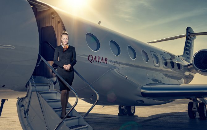 Qatar Airways will display two aircraft from its Qatar Executive fleet at Farnborough Airshow