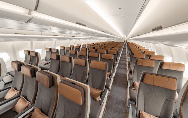 RECARO Aircraft Seating CL3710 took center stage in Starlux Economy Class at Singapore Airshow 
