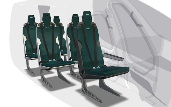 RECARO Aircraft Seating reveals eVTOL seat developed with Eve at AIX 2025 