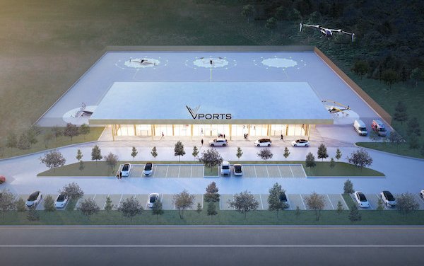 Regional electric advanced air mobility infrastructure network in Quebec - VPorts 