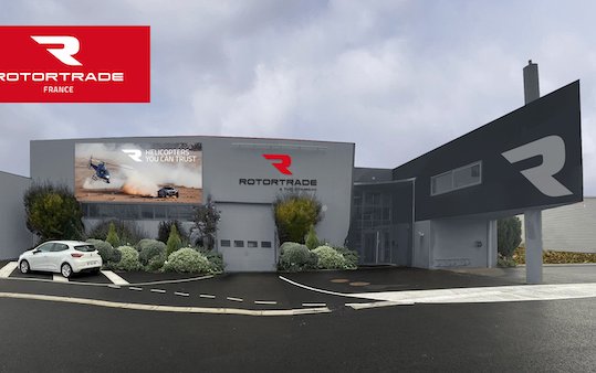 Rotortrade unveils European maintenance center in Tallard, France