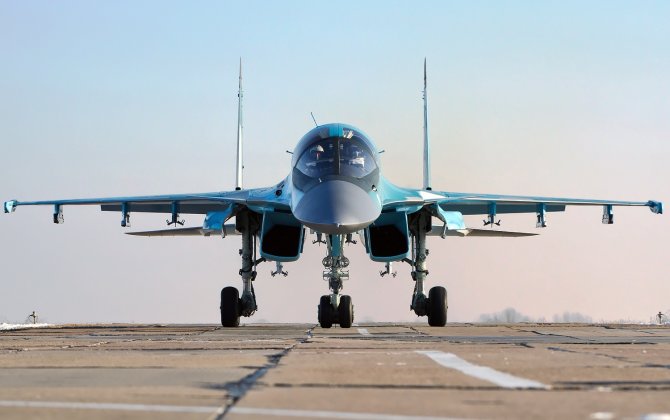 Russian bombers perform flight to stratosphere