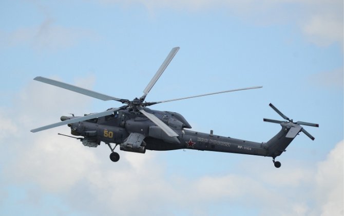 Russian combat helicopter crashes in Syria &mdash; defense ministry 