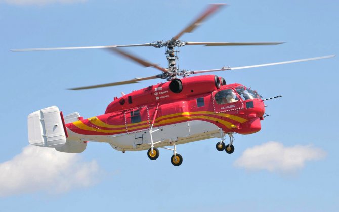 Russian Helicopters delivered five Ka-32A11BC helicopters to China in 2017