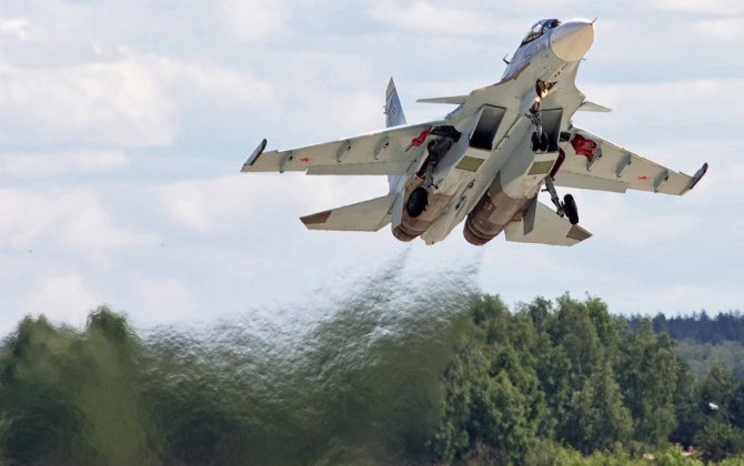 Russian Knights aerobatic team reportedly received first Su-30SM fighter jet