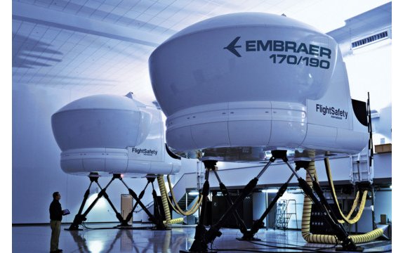 S7 Airlines of Russia Purchases An Embraer E170 Flight Simulator From Flightsafety International