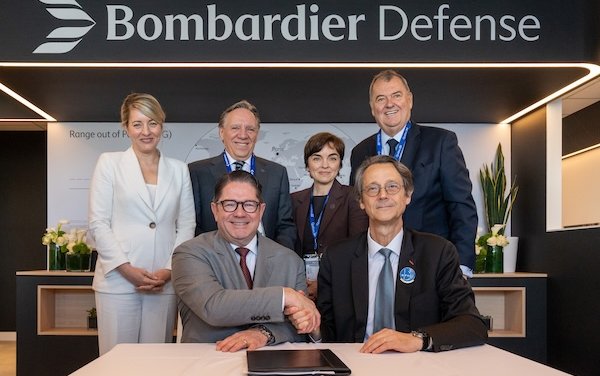 Safran and Bombardier announce defense technology innovation partnership