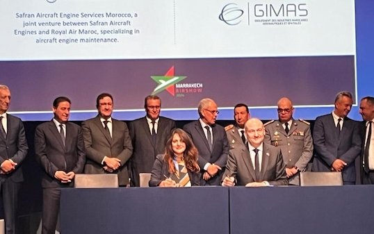 Safran seals partnerships in Morocco for its future LEAP maintenance shop