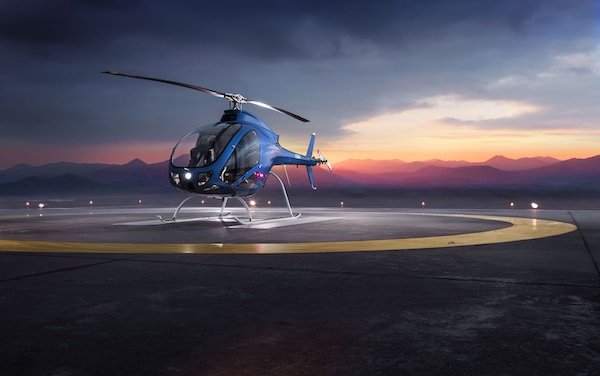 Savback Helicopters debuts ultra-light Zefhir helicopter in the UK