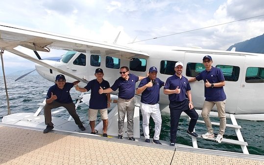 Seaplane Asia completes inaugural seaplane flights in Lake Toba, Indonesia
