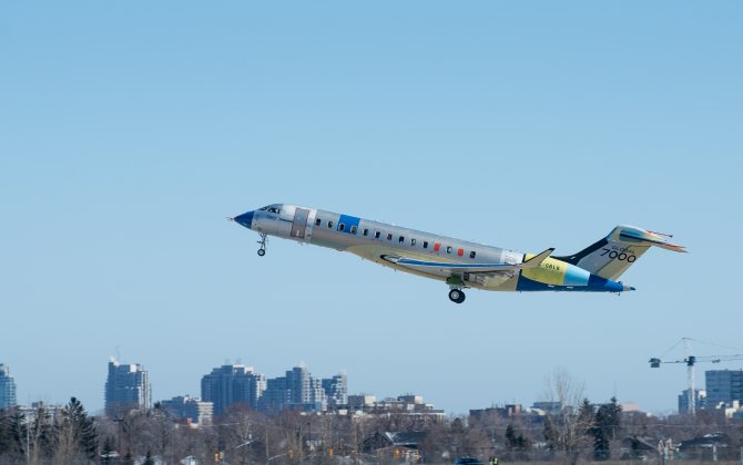 Second Bombardier Global 7000 Flight Test Vehicle Takes to the Skies