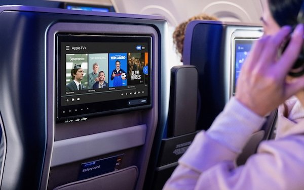 Severance at 30,000 feet: award-winning Apple originals now playing on United