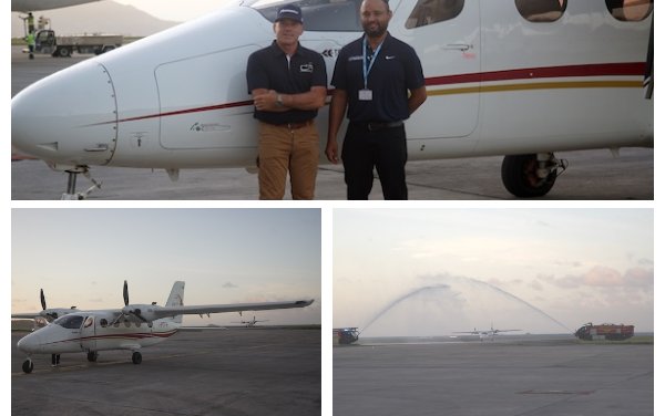 Seychelles Islands Development Company welcomes new Tecnam P2012 STOL aircraft 