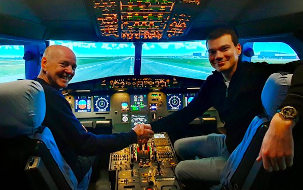  Simnest A320 FNPT II APS MCC simulator touched down at Norwegian Redflight Aviation 