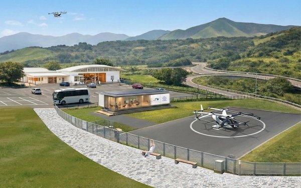 SkyDrive and West Nippon Expressway Company sign partnership agreement on advanced air mobility