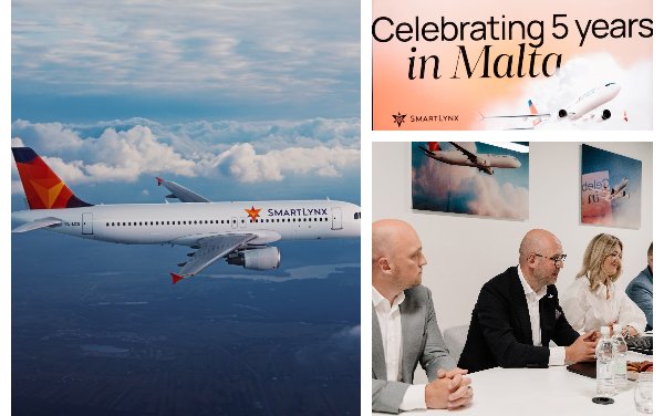 SmartLynx and the Ministry of Transport, Infrastructure, and Public Works discuss airline future development plans in Malta