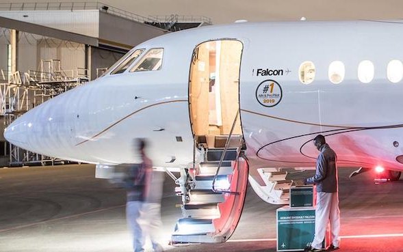 Special Davos event support by Dassault Aviation
