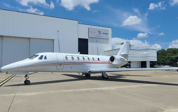 Special mission Cessna Citation Sovereign joined AMREF Flying Doctors fleet