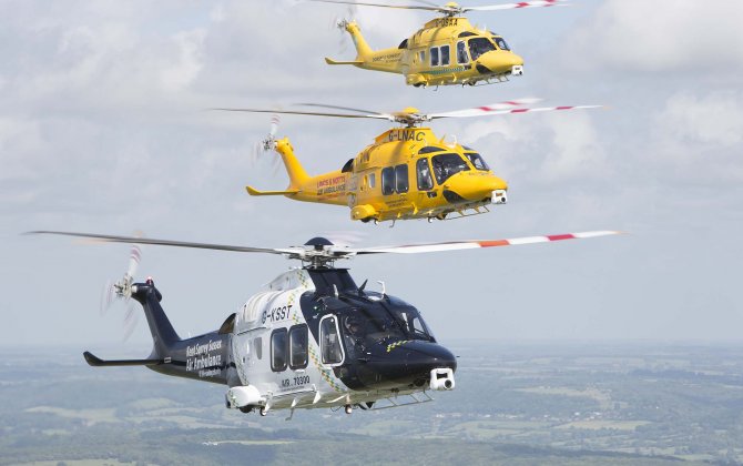 Specialist Aviation Services delivers first UK AW169 air ambulances